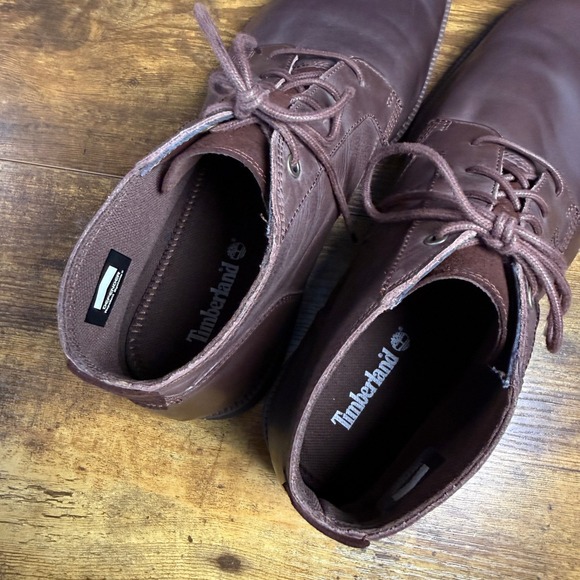 Timberland Lafayette Park A1QDX Brown Leather Chukka Boot Mens Size 13 main image 5